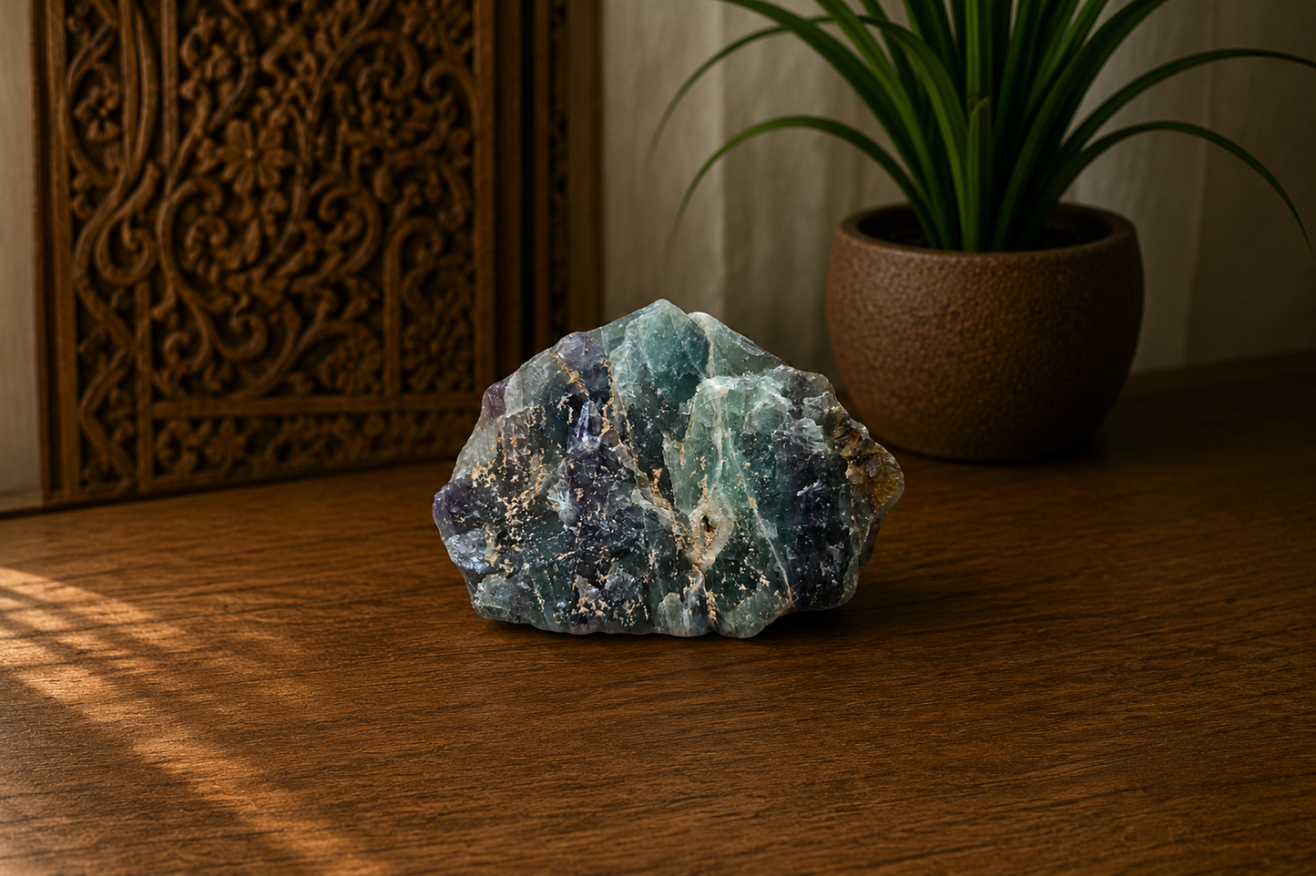 Watermelon Fluorite (Namibia)