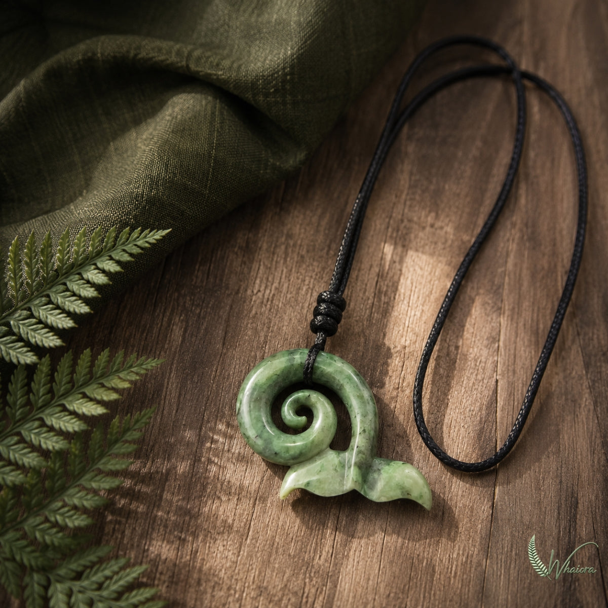 Whale Tail Pounamu