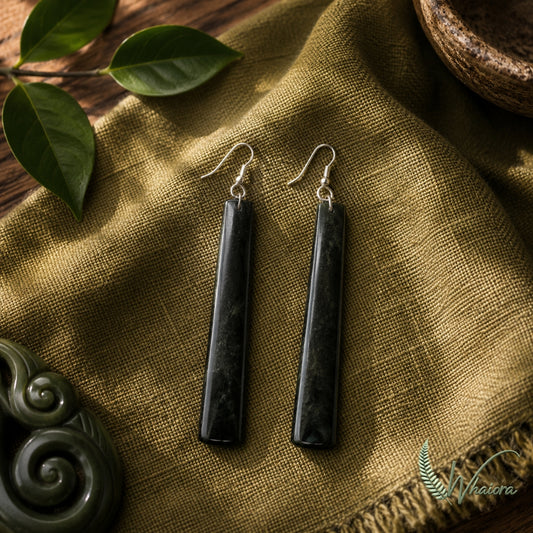 Pounamu Earrings
