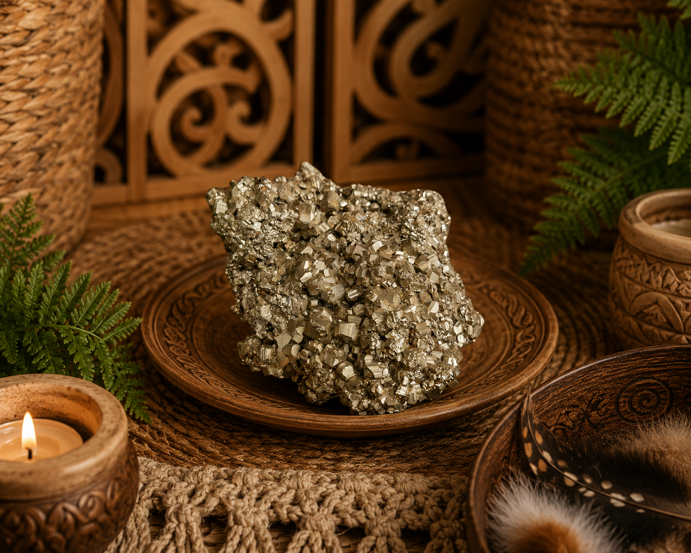 Pyrite Cluster
