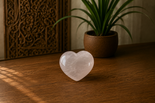 Selenite Heart